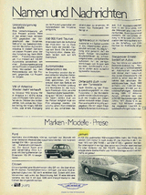 Auto Motor Sport 24/1972, Ankündigung Interceptor MkIII