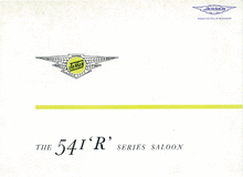 The 541 'R' Series Saloon